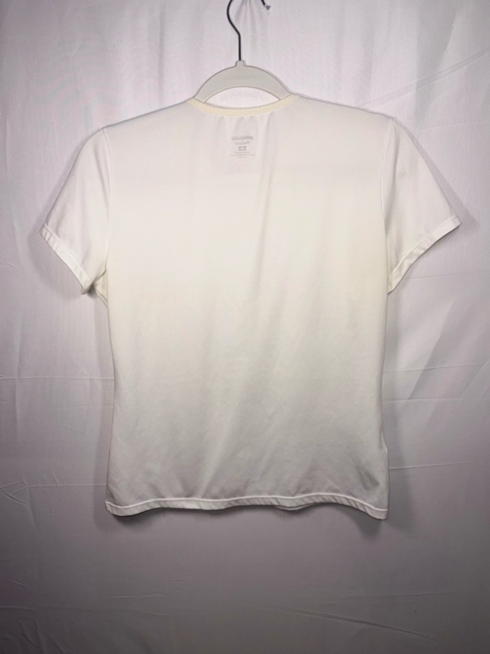 Patagonia Women Capilene Athletic Crew Neck Short Sleeve Tee White Size Medium - Picture 6 of 16